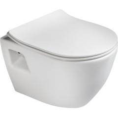 SAPHO - PAULA závěsná WC mísa, 35,5x50cm, bílá TP325