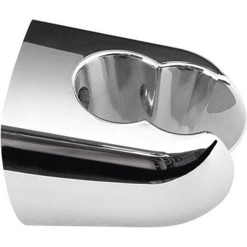 AQUALINE - DABL držák sprchy kulatý, pevný, dvě polohy, ABS/chrom BE1001