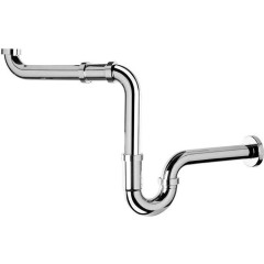 Omp Tea - HANDICAP umyvadlový sifon šetřící místo 5/4" odpad 32, chrom 126.013.5H