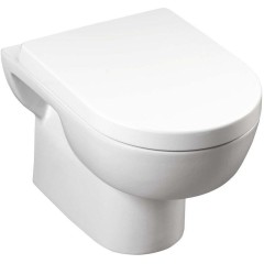 AQUALINE - MODIS závěsná WC mísa, 36x52cm, bílá MD001