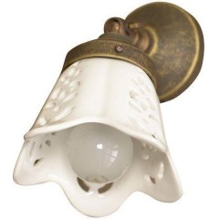 SAPHO - SORENTO svítidlo E14, 40W, 230V, IP21, keramické stínítko, bronz MC098
