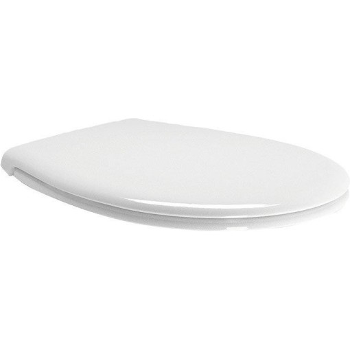 GSI - CLASSIC WC sedátko, Soft Close, Quick Release, bílá/bronz MSB87CN11