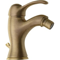 SAPHO - KIRKÉ stojánková bidetová baterie s výpustí, bronz KI03B