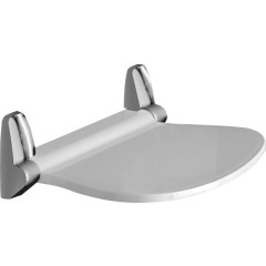 Gedy - SOUND sklopné sedátko do sprchového koutu, 38x35,5cm, bílá 2282