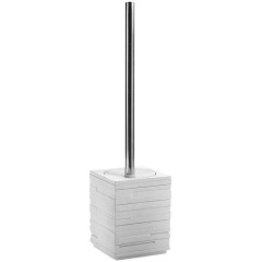 Gedy - QUADROTTO WC štětka na postavení, bílá QU3302
