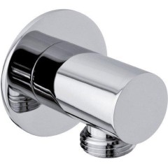 SAPHO - Vývod sprchy, kulatý, tenká krytka, chrom SG202