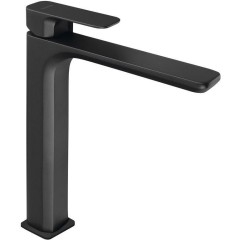 SAPHO - SPY stojánková umyvadlová baterie vysoká, prodloužená hubice, černá mat PY07/15