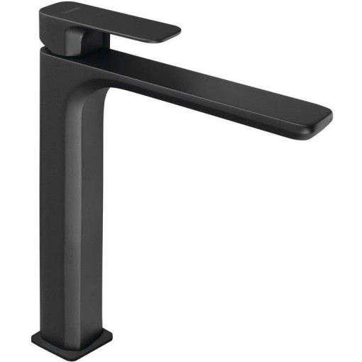SAPHO - SPY stojánková umyvadlová baterie vysoká, prodloužená hubice, černá mat PY07/15