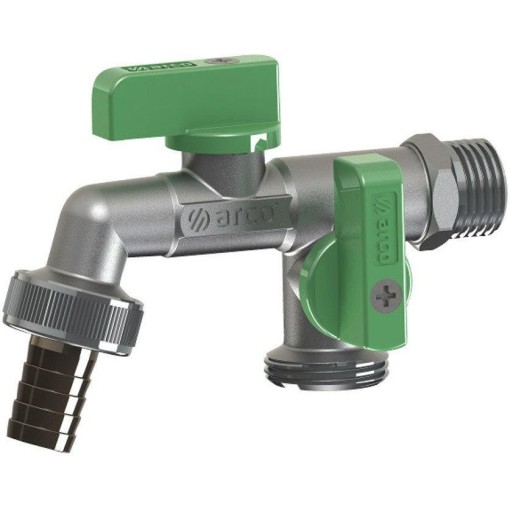 ARCO zahradní ventil Nano se dvěma vývody 1/2"x3/4"x3/4", anticalc 00472