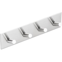 SAPHO - Samolepící čtyřháček, nerez mat 31204