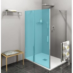 POLYSAN - ZOOM boční stěna 1000, čiré sklo ZL3210