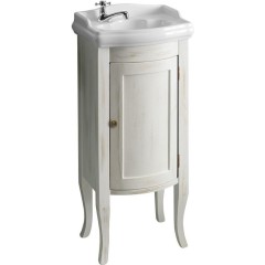 SAPHO - RETRO umyvadlová skříňka 36,5x85x29cm, starobílá 1641