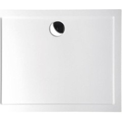 POLYSAN - KARIA sprchová vanička z litého mramoru, obdélník 90x80cm, bílá 63511