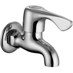 AQUALINE - Nástěnný kulový ventil 1/2", krátký, chrom ZY12033