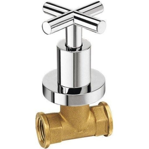 SAPHO - AXIA podomítkový ventil, teplá, chrom 505H