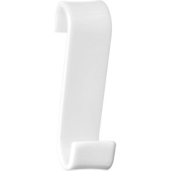 Gedy - Háček na otopná tělesa, termoplast, bílá 202502