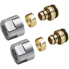 SAPHO - Svěrné šroubení 1/2" pro Alupex 16, chrom CP6120