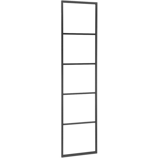 SAPHO - SKA sušák ručníků na opření 420x1700x20, černá mat SKA551
