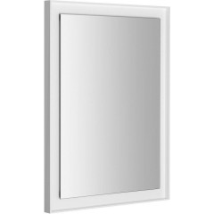 SAPHO - FLUT zrcadlo s LED podsvícením 60x80cm, bílá FT060
