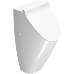 GSI - COUNITY urinál se zakrytým přívodem vody s otvory pro víko, Rimless, 31x65cm, bílá ExtraGlaze 909811