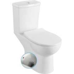SAPHO - KAIRO CLEANWASH WC kombi s bidet. sprškou, zadní odpad, bílá PC106