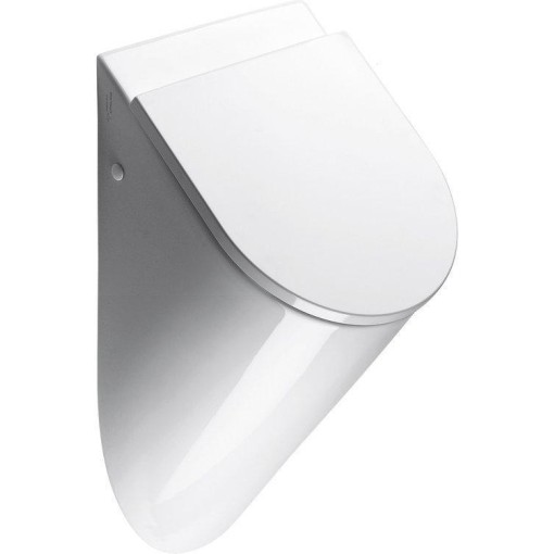 GSI - COUNITY urinál se zakrytým přívodem vody, 31x61cm, otvory pro víko, bílá ExtraGlaze 769811