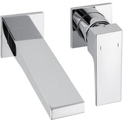 SAPHO - DIMY podomítková dvouprvková umyvadlová baterie, chrom DM018