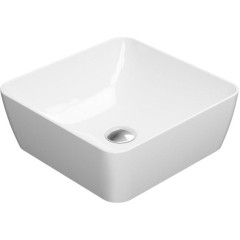 GSI - SAND/NUBES keramické umyvadlo na desku 38x38cm, bílá ExtraGlaze 903811