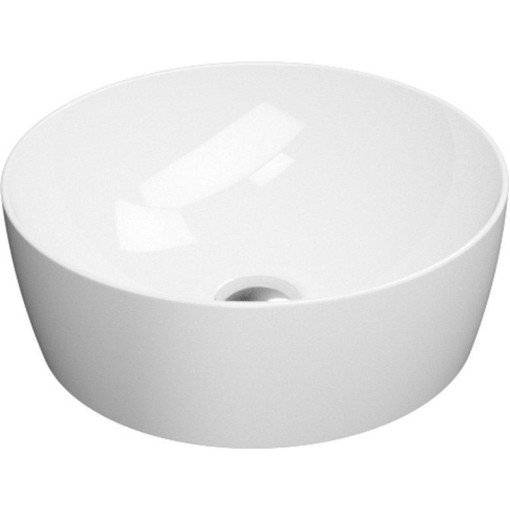 GSI - NUBES keramické umyvadlo na desku průměr 40cm, bílá ExtraGlaze 903911