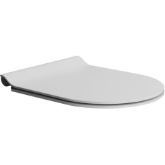 GSI - WC sedátko, SLIM, Soft Close, Quick Release, bílá mat/chrom MS86CSN09