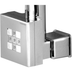 SAPHO - KTX topná tyč s termostatem, s krytem pro kabel, 300 W, chrom KTX-CW-300