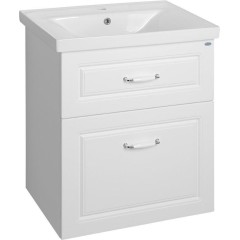 AQUALINE - FAVOLO umyvadlová skříňka 61,5x72,5x44cm, bílá mat FV265