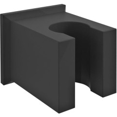 SAPHO - Držák sprchy hranatý, pevný, černá mat SD615