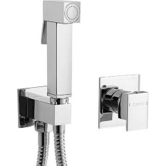 SAPHO - SPECTRE podomítková bidetová baterie se Stop sprškou, chrom 1102-40-01