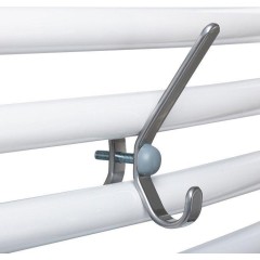 AQUALINE - Háček na otopné trubkové těleso, chrom 2602S/CR