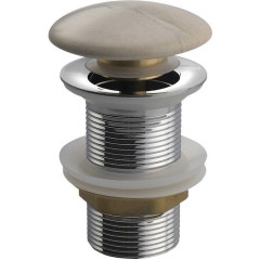 SAPHO - DALMA umyvadlová výpust 5/4“, click-clack, marfil 727