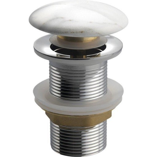 SAPHO - DALMA umyvadlová výpust 5/4“, click-clack, carrara 717