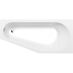 POLYSAN - TIGRA R asymetrická vana 170x80x46cm, bílá 90611