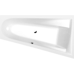 POLYSAN - CHIQUITA R asymetrická vana 170x100x45cm, bílá 92619