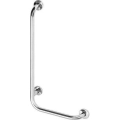 SAPHO - HANDICAP nástěnné madlo LEVÉ 810x550, nerez lesk XH522