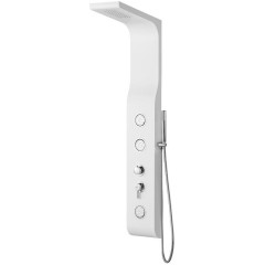 AQUALINE - YUKI sprchový panel 210x1400, bílá mat SL290