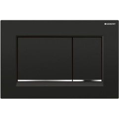 GEBERIT SIGMA30 ovládací tlačítko, černá lesk/chrom 115.883.KM.1