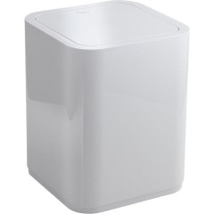 Gedy - SEVENTY odpadkový koš výklopný, 8l, plast ABS, bílá 630922