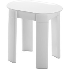 Gedy - TETRA koupelnová stolička 42x41x27cm, bílá 2872