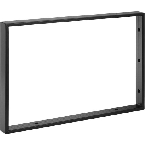SAPHO - Podpěrná konzole 490x330x40, lakovaná ocel, černá mat, 1 ks 30370