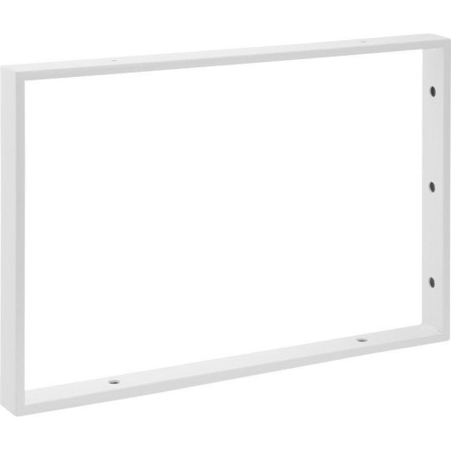 SAPHO - Podpěrná konzole 490x330x40, lakovaná ocel, bílá mat, 1 ks 30371