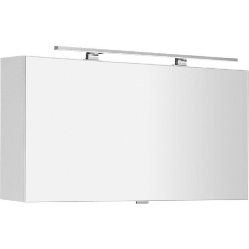 SAPHO - CLOE galerka s LED osvětlením 100x50x18cm, bílá CE100-0030