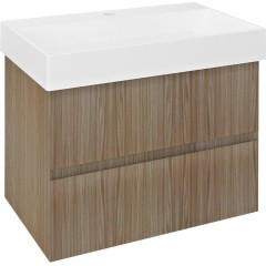 SAPHO - FILENA umyvadlová skříňka 67x51,5x43cm, dub FID1270D