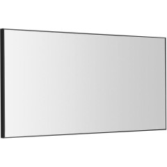 SAPHO - AROWANA zrcadlo v rámu 100x50cm, černá mat AWB1050