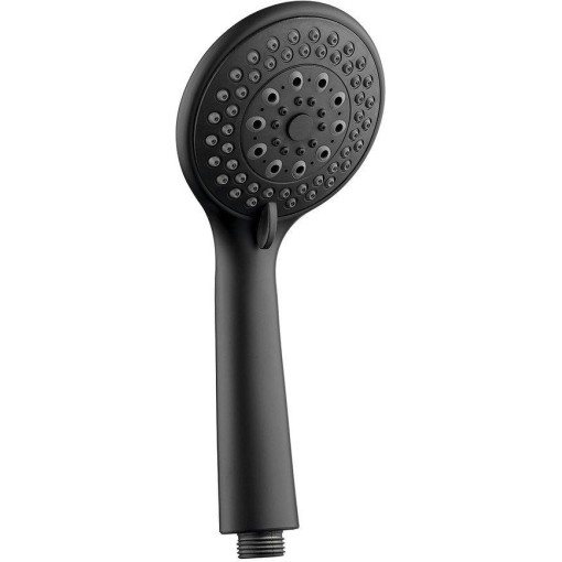 AQUALINE - Ruční masážní sprcha, 3 režimy sprchování, průměr 100, ABS/černá mat SC106